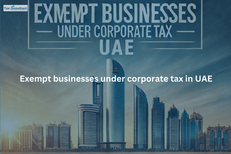 UAE Corporate Tax Exemption