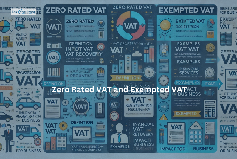 Zero Rated VAT and Exempted VAT